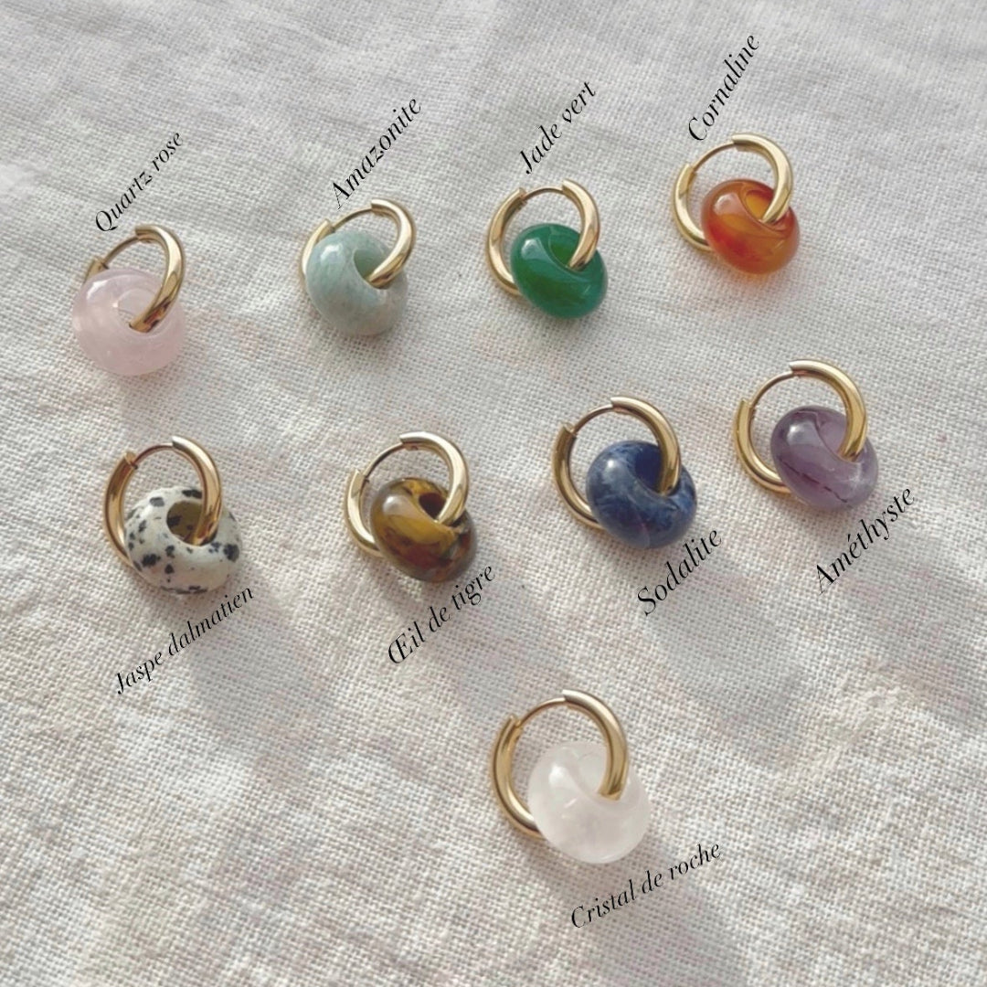 Lily hoops - La paire