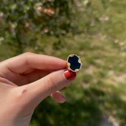 Solar - Ring - Onyx