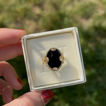Solar - Ring - Onyx