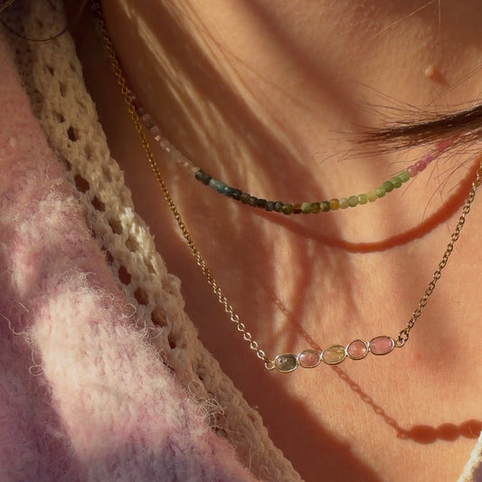 Mini Tourmaline - Necklace