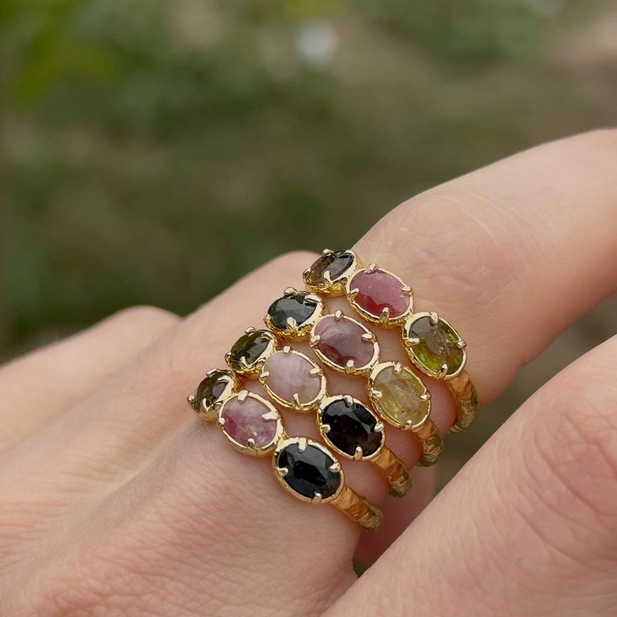 JAIME ring - Tourmaline