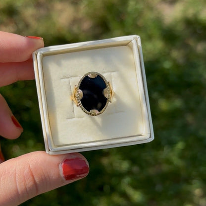 Solar - Ring - Onyx