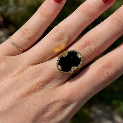 Solar - Ring - Onyx