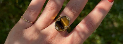 Solar - Ring - Œil de Tigre