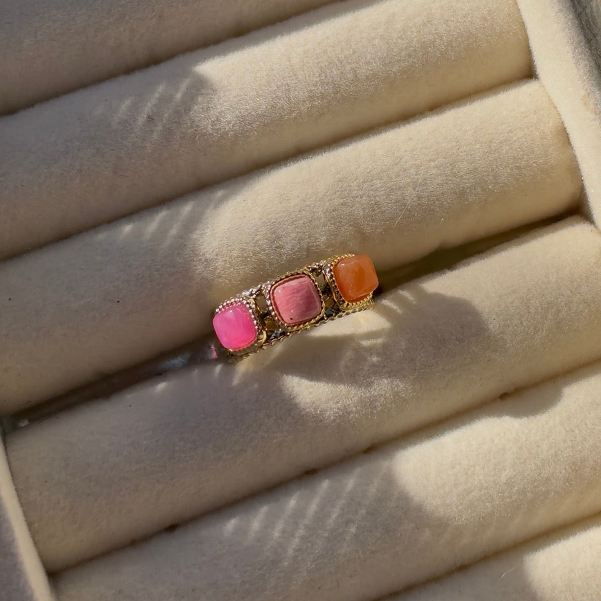 Roma Ring - Pierres naturelles