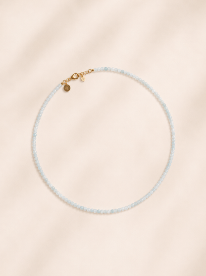 Mini Luce - Aigue Marine Necklace