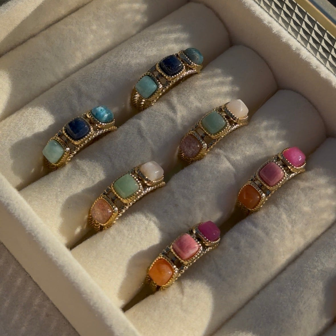 Roma Ring - Pierres naturelles