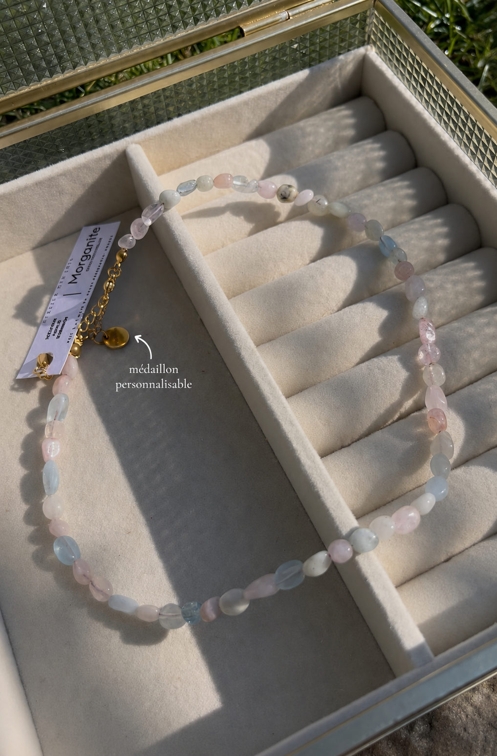 Arya Morganite - Necklace