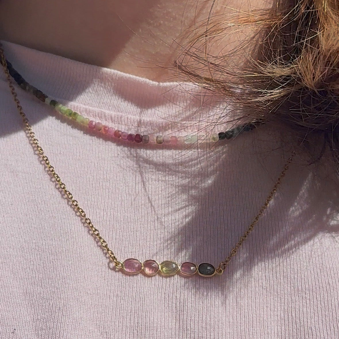 Mini Tourmaline - Necklace