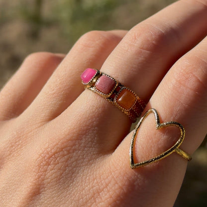 Roma Ring - Pierres naturelles