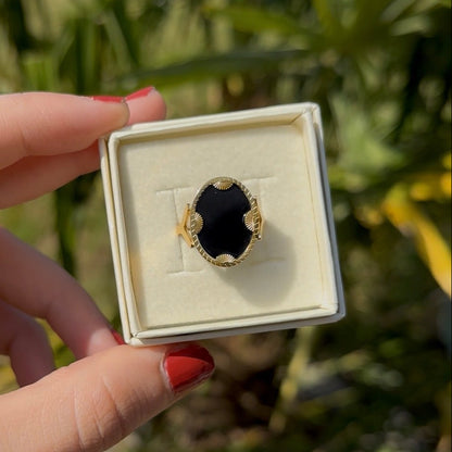 Solar - Ring - Onyx