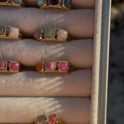 Roma Ring - Pierres naturelles