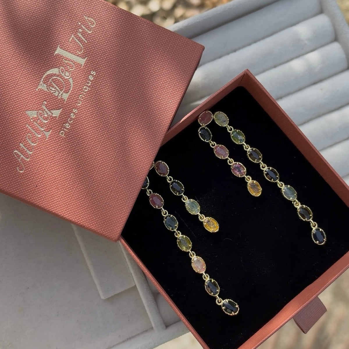 JAIME earrings - Tourmaline