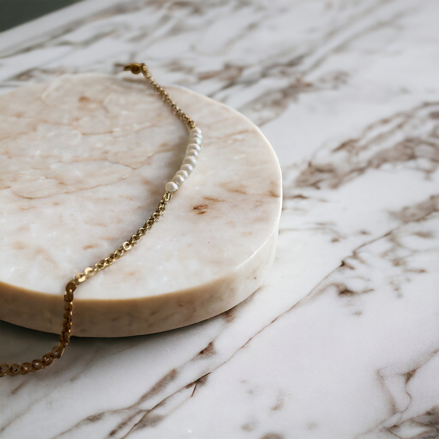 Ma douce - Bracelet fin - perles d'eau douce