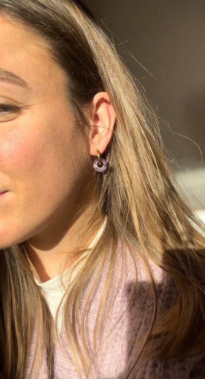 Lily hoops - La paire