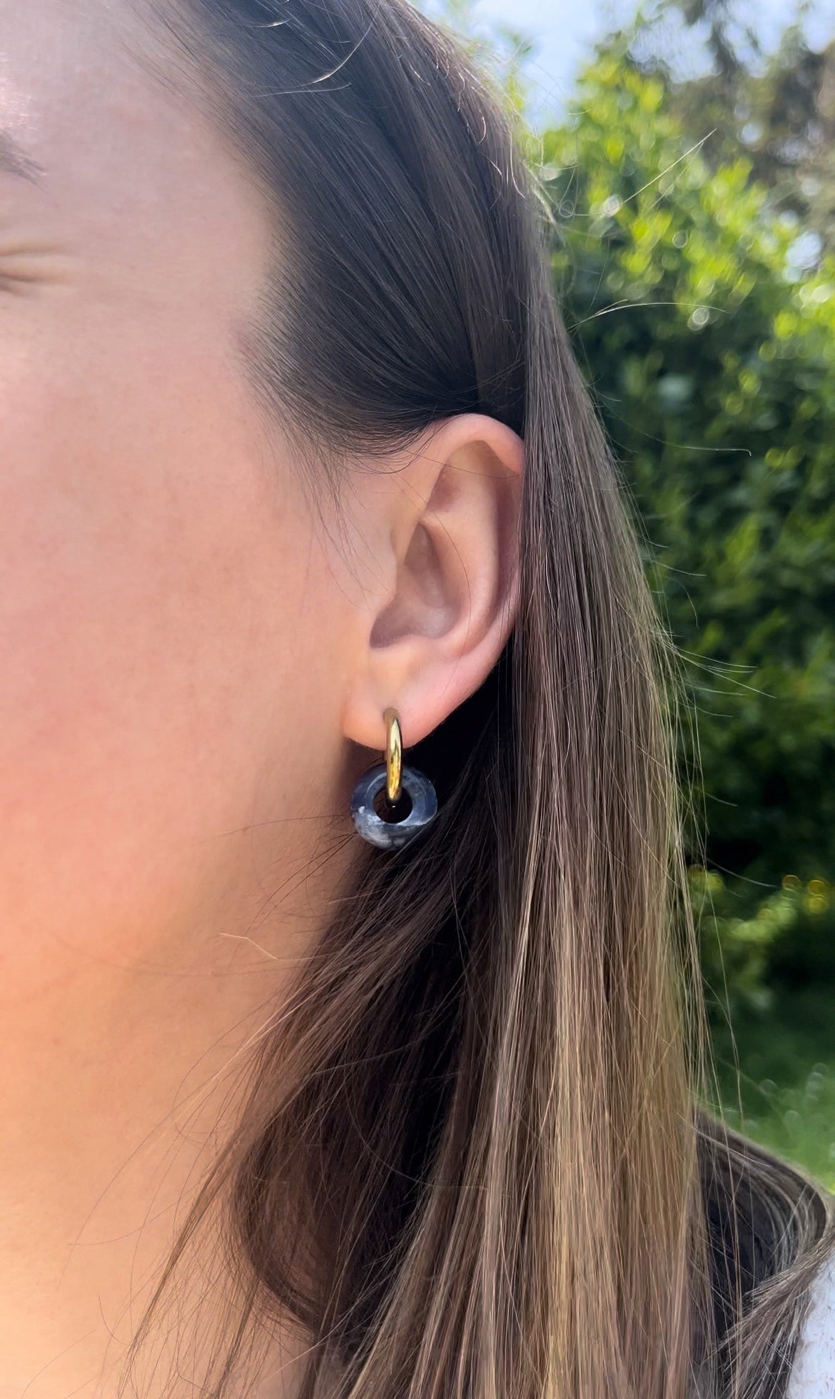 Lily hoops - La paire