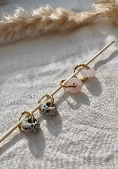 Lily hoops - La paire