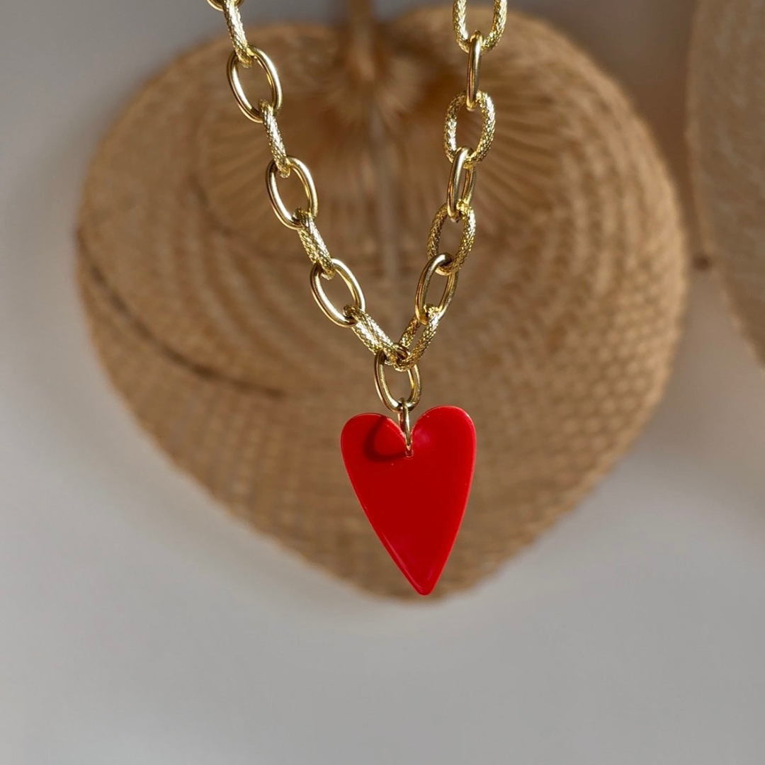 Amara - Necklace Rouge