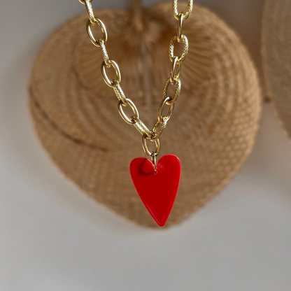 Amara - Necklace Rouge