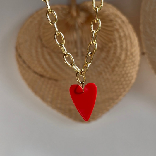 Amara - Necklace Rouge