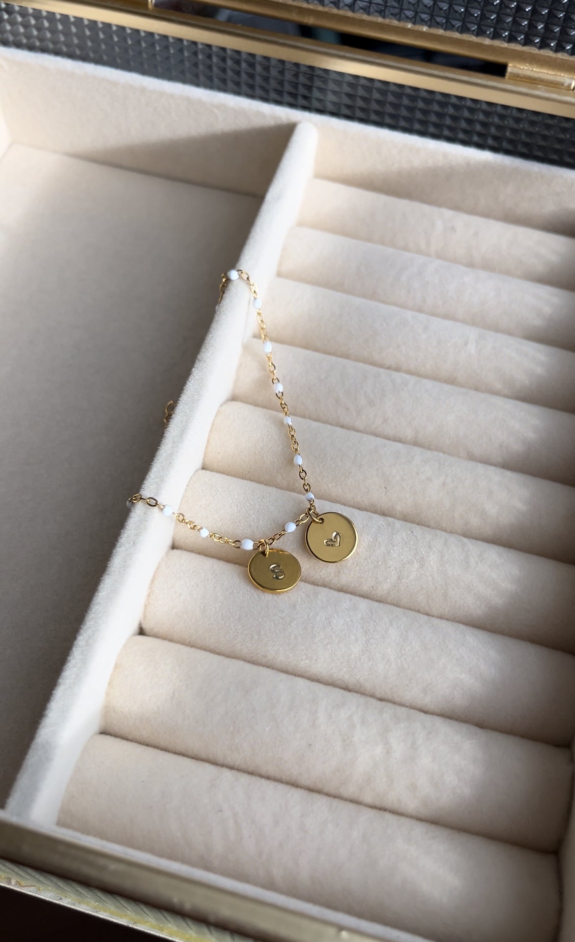 Goldie white - Bracelet