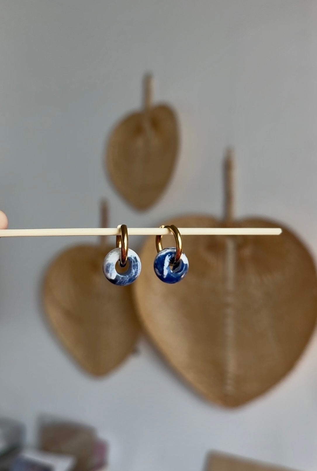 Lily hoops - spéciales Sodalite