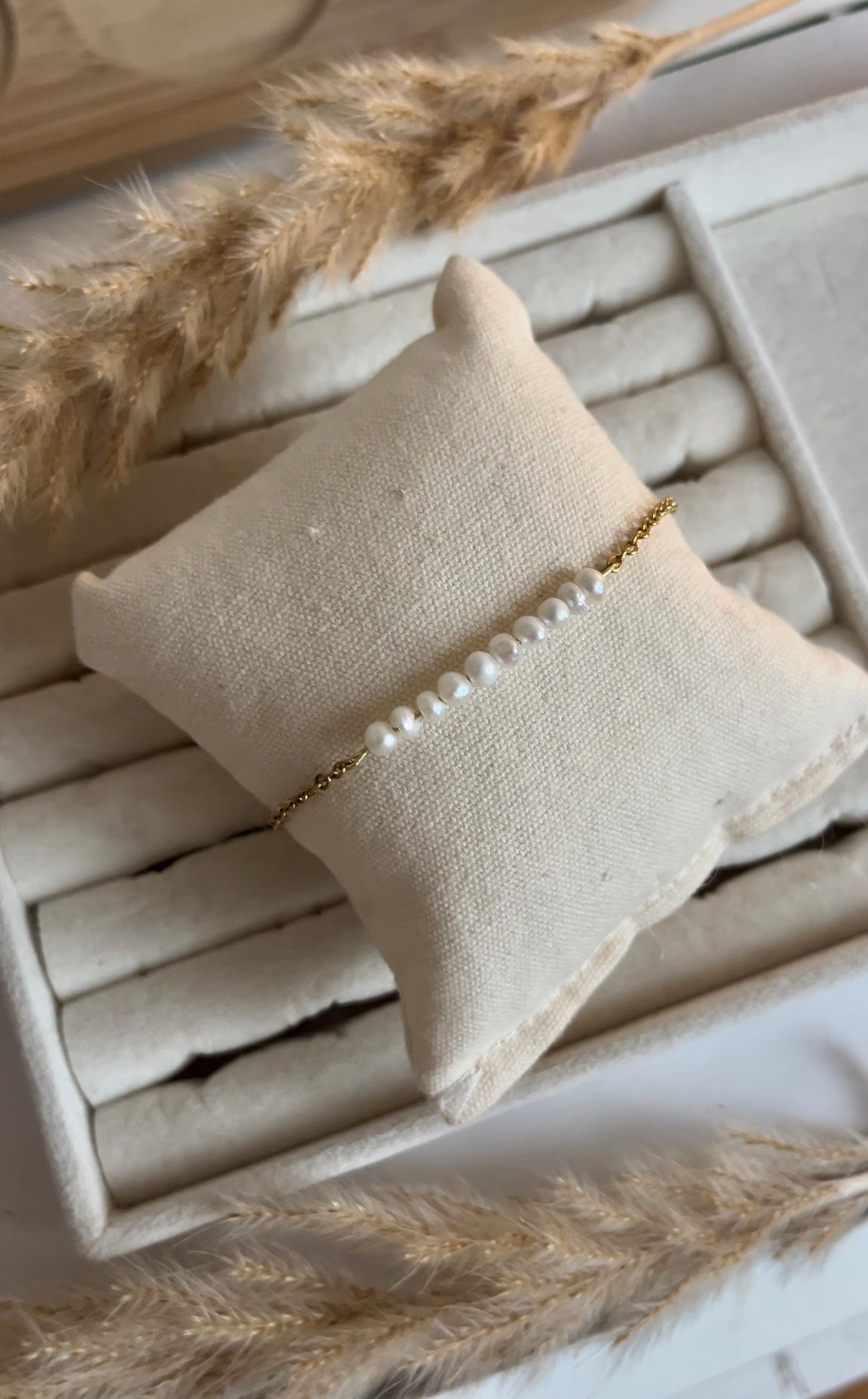 Ma douce - Bracelet fin - perles d'eau douce