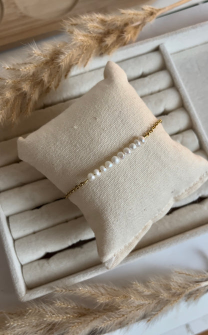 Ma douce - Bracelet fin - perles d'eau douce