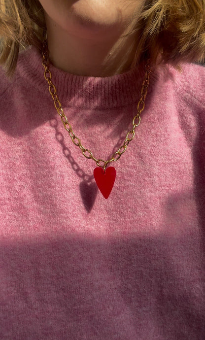 Amara - Necklace Rouge