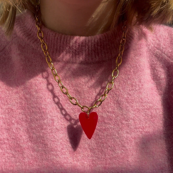 Amara - Necklace Rouge
