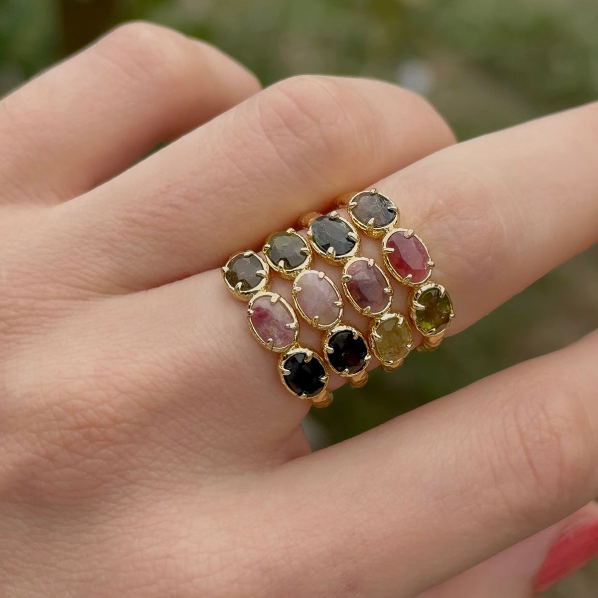 JAIME ring - Tourmaline