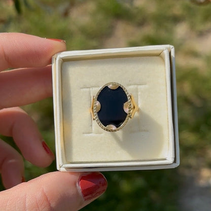 Solar - Ring - Onyx
