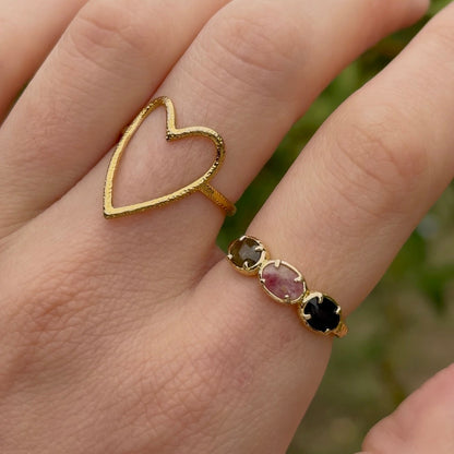 JAIME ring - Tourmaline