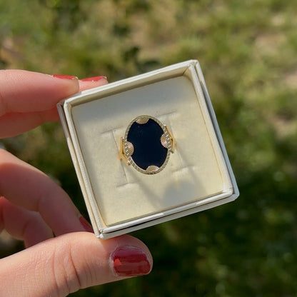 Solar - Ring - Onyx