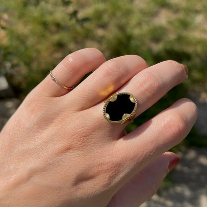 Solar - Ring - Onyx
