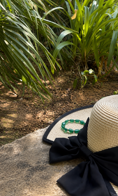 Marta - Bracelet - Agate verte