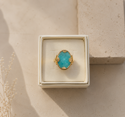 Solar - Ring - Amazonite