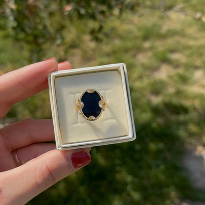 Solar - Ring - Onyx