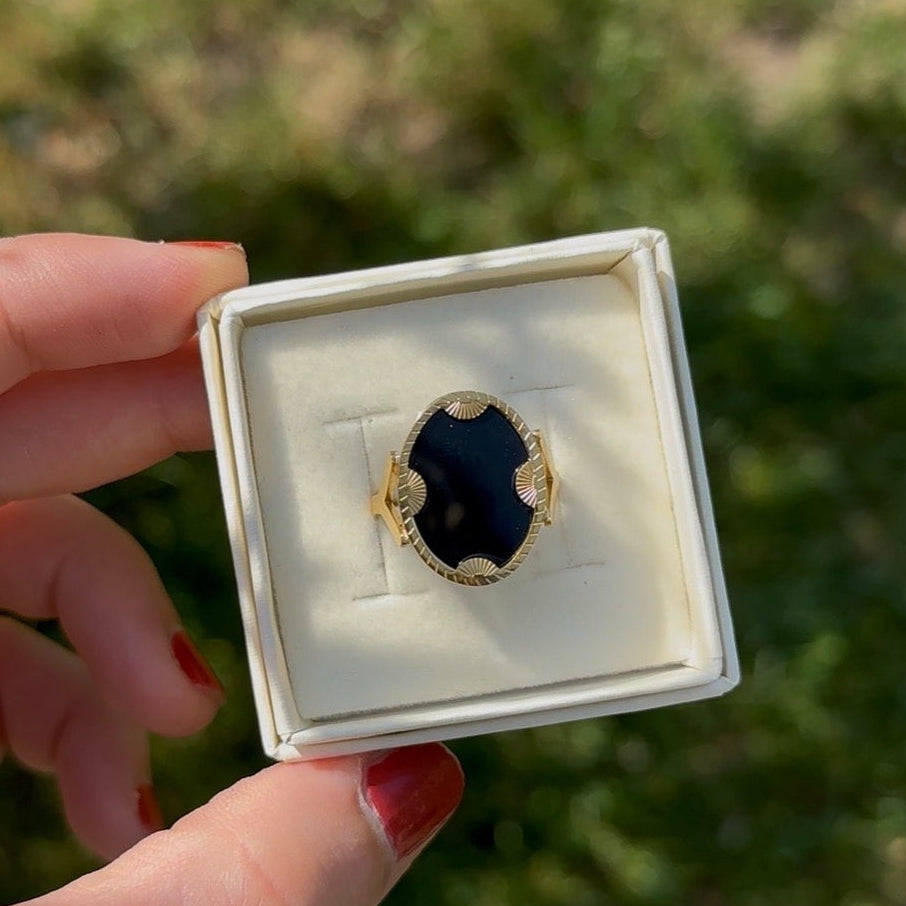 Solar - Ring - Onyx