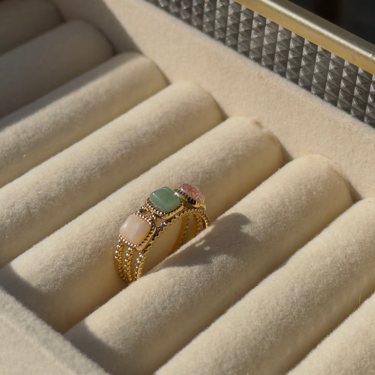 Roma Ring - Pierres naturelles