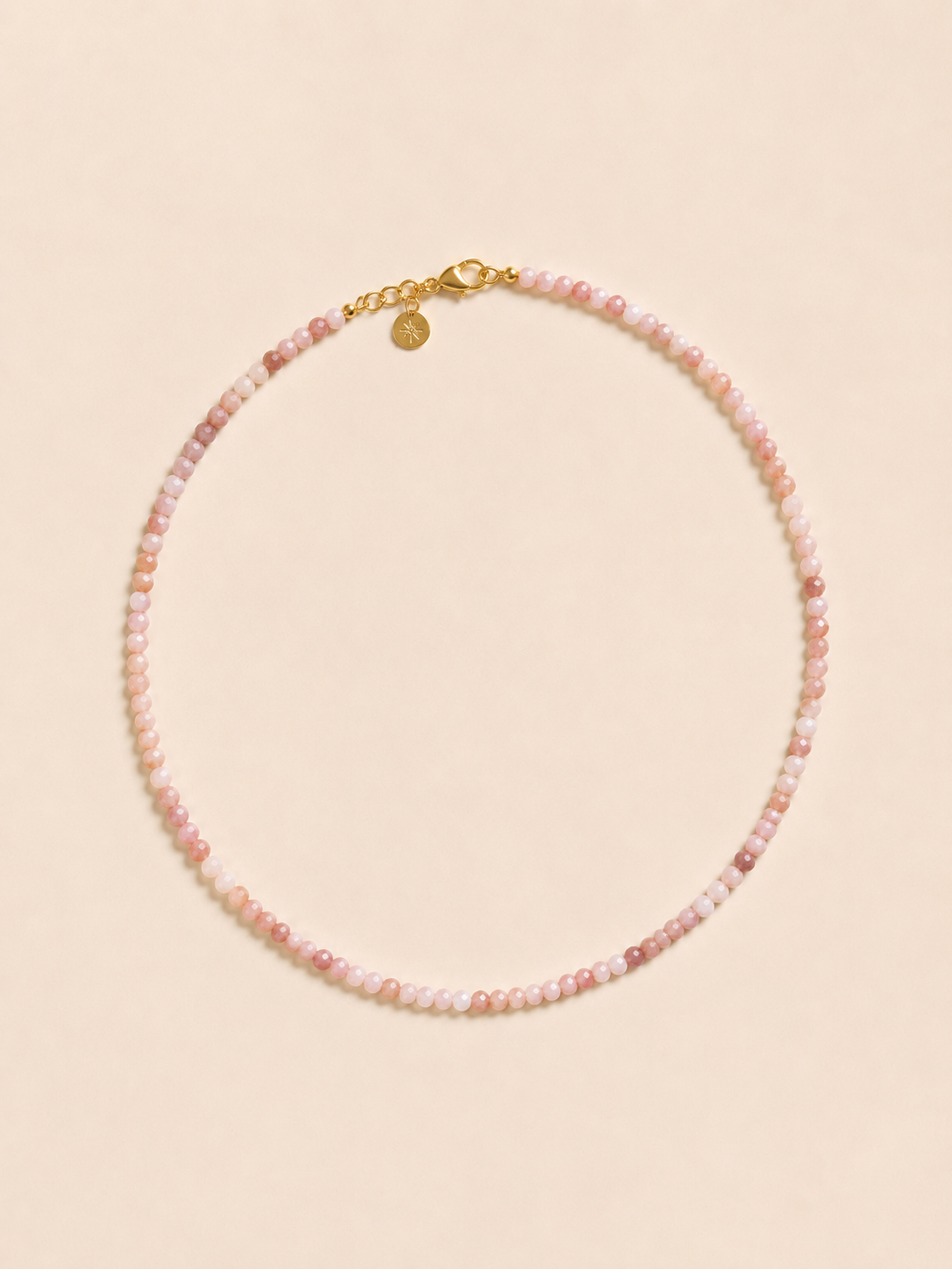 Mini Luce - Opale rose Necklace