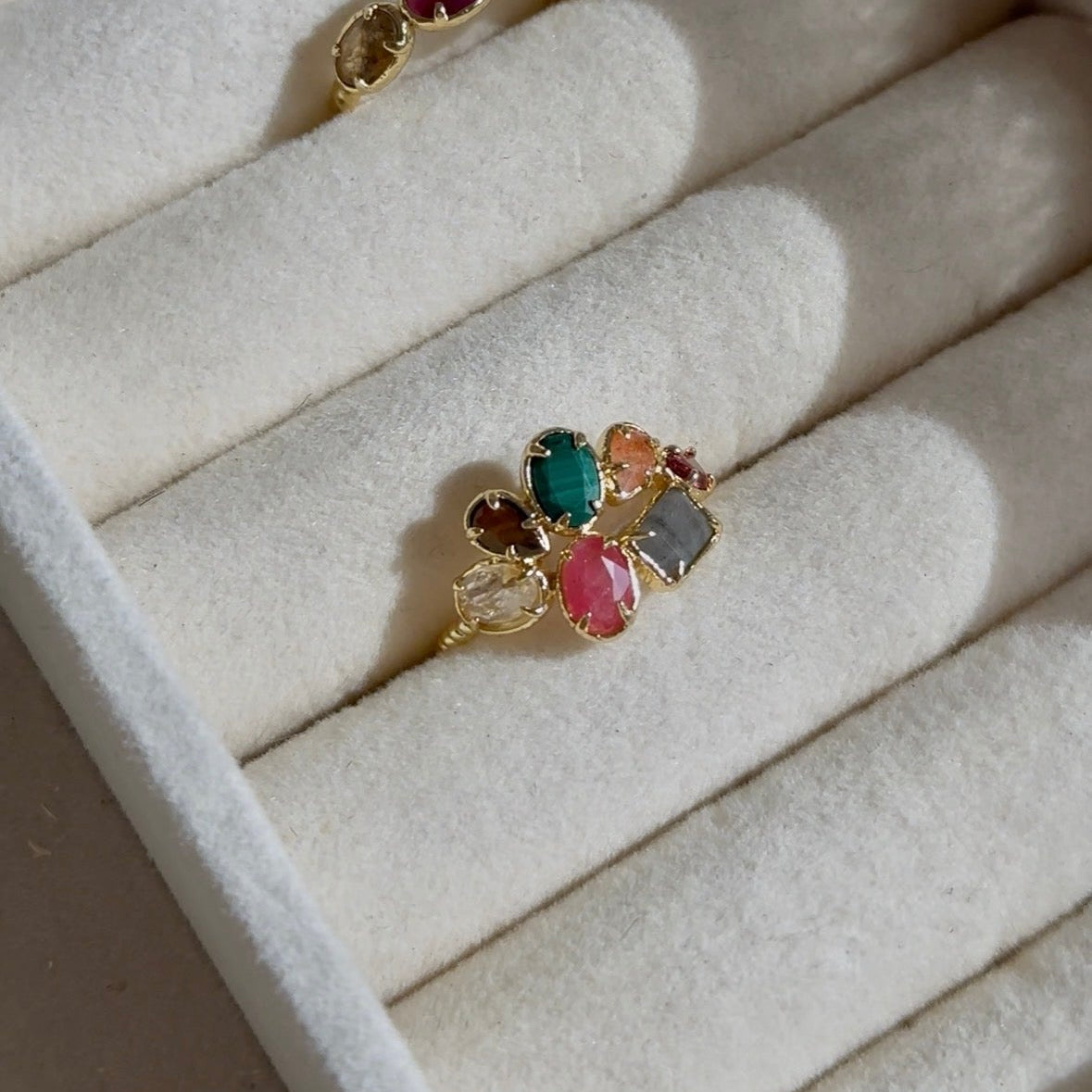 BLOOM Ring - Multi pierres