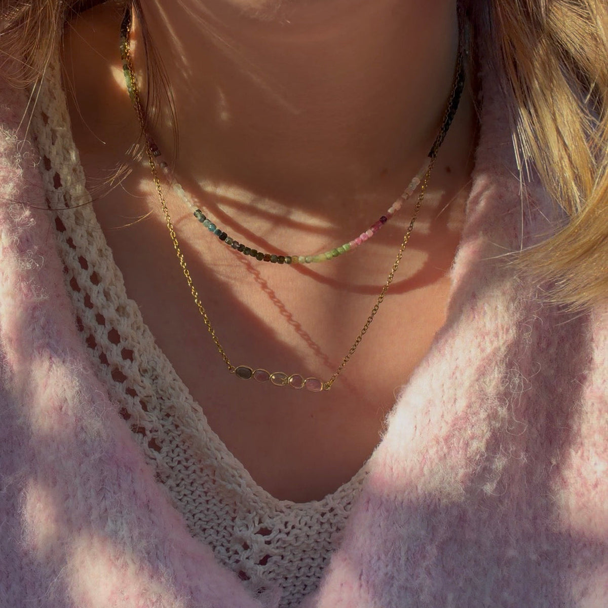 Mini Tourmaline - Necklace