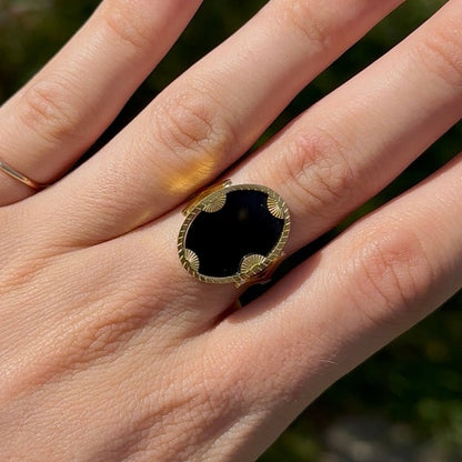 Solar - Ring - Onyx