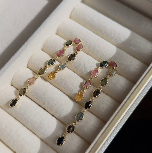 JAIME earrings - Tourmaline