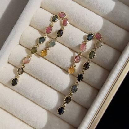 JAIME earrings - Tourmaline