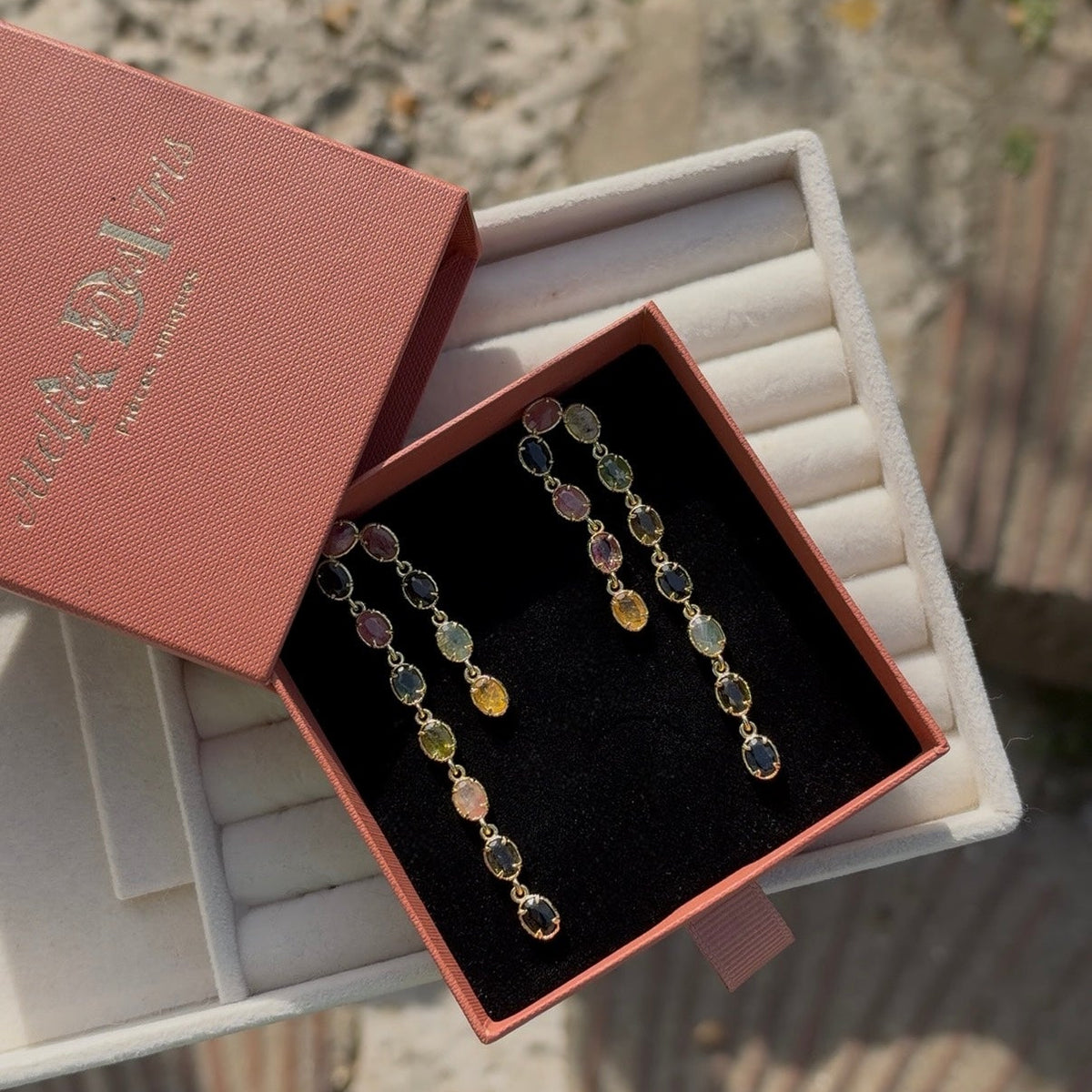 JAIME earrings - Tourmaline