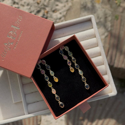 JAIME earrings - Tourmaline