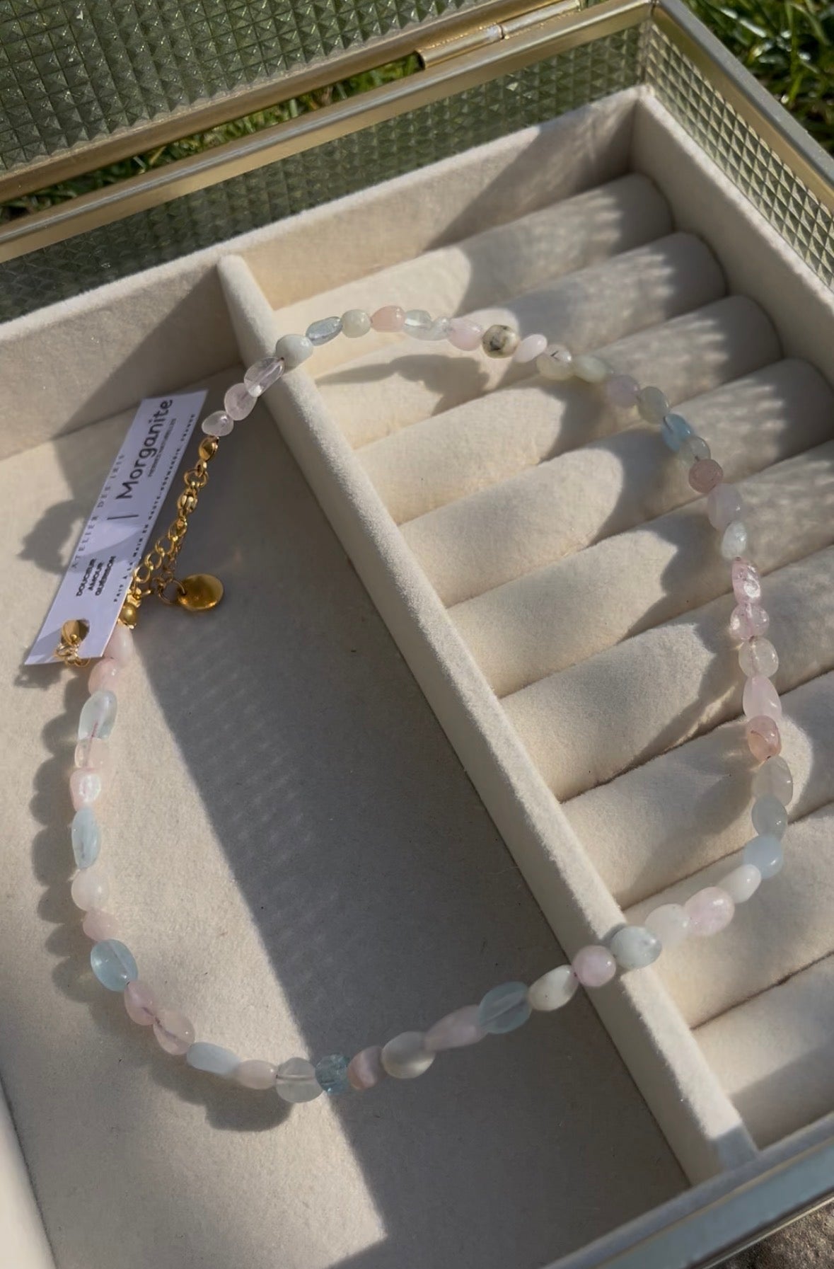 Arya Morganite - Necklace