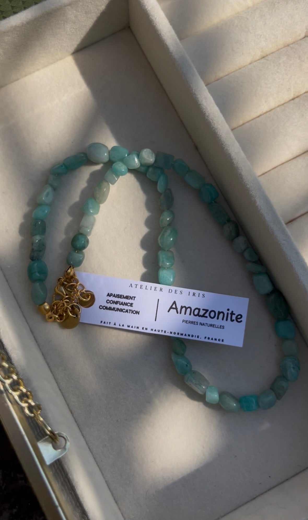 Arya Amazonite - Necklace